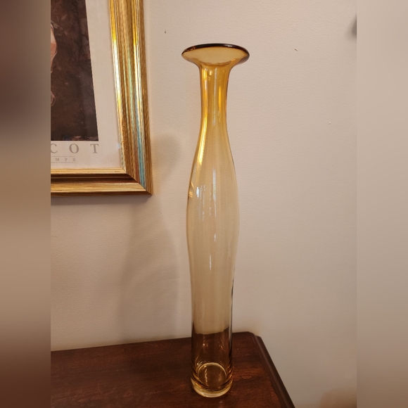 Art Glass Retro Vessel Vases - Picture 8 of 14